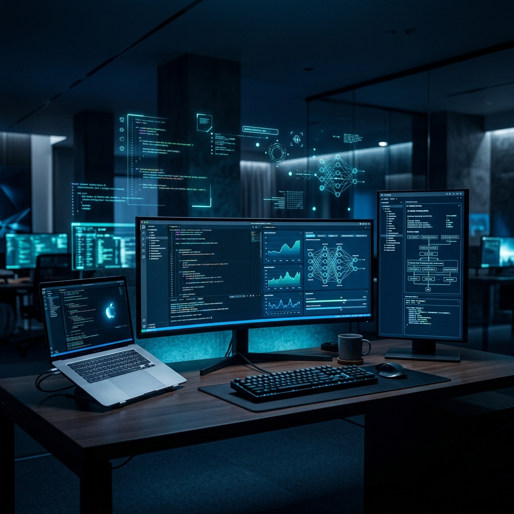 Tech workspace